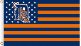 Popular 3x5ft champions Detroit Tigers MLB flags banner with custom printed