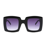 16732 Superhot Eyewear 2019 Fashion Women Oversized Square Gradient Shades Sunglasses