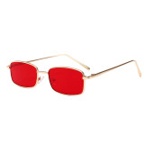 20533 Superhot Eyewear Fashion Men Women Small Metal Rectangle Sunglasses