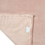 confortable solid flannel fleece blanket package with hanger