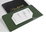 Hot Sale Factory Manufacturer A5 Size Invoice Document Holder Custom Logo Paper Folder
