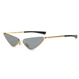 13145 Superhot Eyewear Fashion Women Sun glasses Small Half Frame Cat Eye Sunglasses