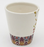 Custom ceramic coffee cups lid with handle cheap daily coffee mug custom logo for gifts