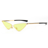 13145 Superhot Eyewear Fashion Women Sun glasses Small Half Frame Cat Eye Sunglasses