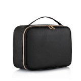 waterproof makeup holder toilet pouch PU cosmetic bag Travel Makeup Case PU Leather Bag