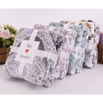 Comfortable high quality  new design printed  flannel fleece blanket