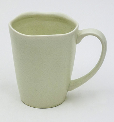 Pure Color Nordic Style 8oz Irregular Drink Cup Coffee Mugs Modern Ceramic Mugs