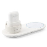 3 in 1 Wireless Charger 10W Qi Fast Wireless Charger Stand Wireless Charging Station for IPhone 11/XR