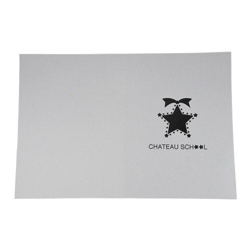 Premium Customized Logo Paper Card Paper Presentation Folders with Pocket and Business Card Slot