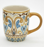 Wholesale Tea Cup Manufacturer Hand paint+Decal on Glaze Milk Coffee Mugs Ceramic Mug