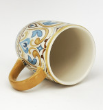Wholesale Tea Cup Manufacturer Hand paint+Decal on Glaze Milk Coffee Mugs Ceramic Mug