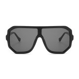 17532 Superhot Eyewear 2019 Fashion One piece Lens Sun glasses Shield Oversized Sunglasses