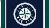 Popular 3x5ft champions Seattle Mariners MLB flags banner with custom printed