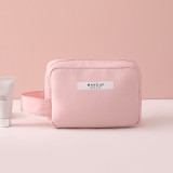 Cosmetics Bag Women Portable Travel Large Capacity Cosmetics Storage Bag INS Wind Waterproof Girls Makeup Bag