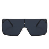 25937 Superhot Eyewear 2020 Fashion Chain Style Temple Sun glasses Flat Top Women Shades Sunglasses