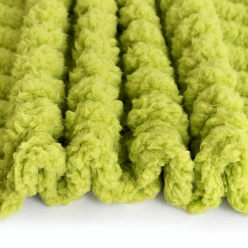 Wholesale Factory Direct Herringbone Pattern Super Soft Micromink Sherpa Blanket