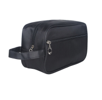 Travel Vintage men toiletries wash bag cosmetic bag with handle