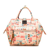 New design fashion mummy tote bags convertible shoulder bags backpack folding travel baby diaper tote bags