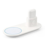 3 in 1 Wireless Charger QI Standard wireless charger multiple mobile phone qi wireless charger