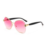 10925 Superhot Eyewear Fashion Women Sun glasses Oversized Brand Designer Rimless Sunglasses