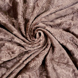 Newest 3D embossed high quality super soft flannel fleece blanket