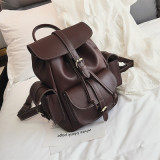 Wholesale high quality Europe and the United States fashion new simple and practical large-capacity travel backpack for women