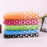 100% polyester rotary screen printing super soft flannel fleece blanket