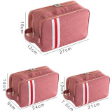 Wholesale custom logo travel cosmetic bag bulk makeup bag for women