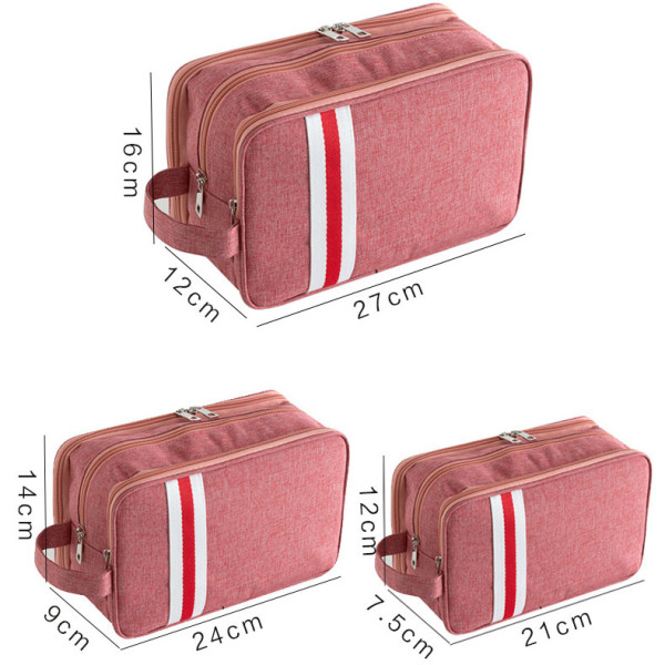 Wholesale custom logo travel cosmetic bag bulk makeup bag for women
