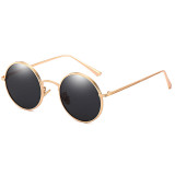 10061 Superhot Eyewear 2019 Retro Vintage Round Metal Sunglasses
