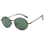 25533 Superhot Eyewear 2019 Vintage Men Women Sun glasses Retro Oval Metal Sunglasses