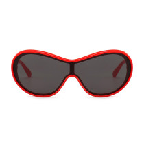 12134 Superhot Eyewear 2018 Retro Vintage Sun glasses Men Women  One Piece Lens Sunglasses
