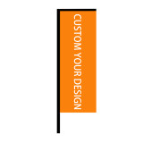 Customized Promotional Advertising Outdoor Feather all countries towel beach flag