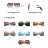 61816 Superhot Eyewear Men Women Pilot Sun glasses Brand Designer Steampunk Sunglasses