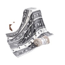 super soft beautiful Christmas printed flannel fleece blanket