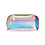 New thick TPU laser magic color makeup bag large transparent jelly waterproof cosmetic bag