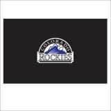Popular 3x5ft champions Colorado Rockies MLB flags banner with custom printed