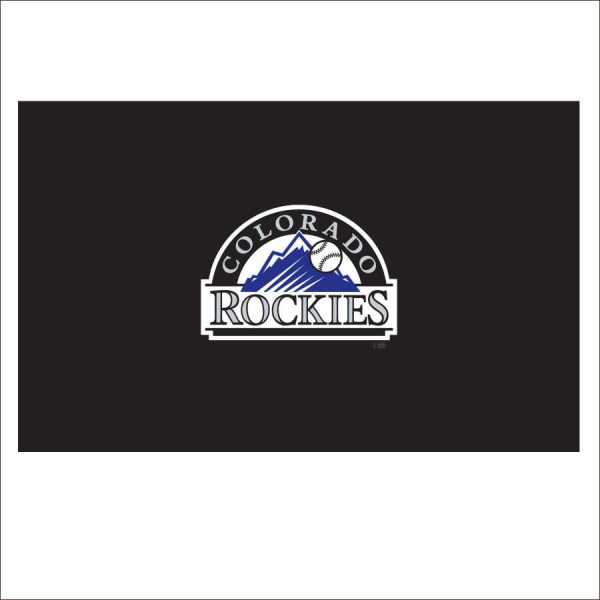 Popular 3x5ft champions Colorado Rockies MLB flags banner with custom printed