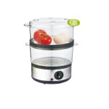 Household Electric Food Steamer 3 Layer Multifunction 4L with timer