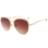 24537 Superhot Eyewear 2019 Fashion Designer Pearl Sun glasses Women Sunglasses