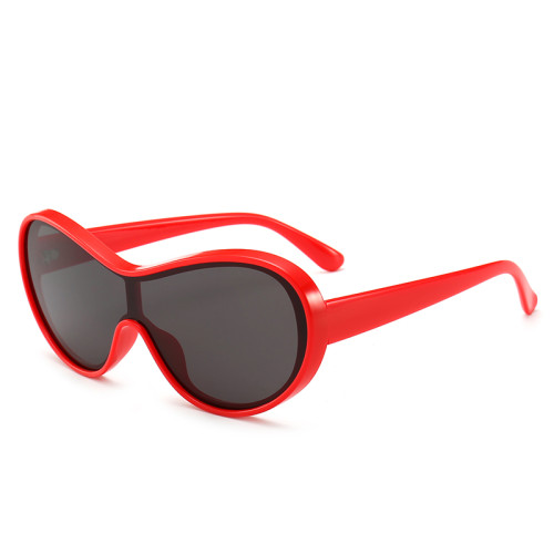 12134 Superhot Eyewear 2018 Retro Vintage Sun glasses Men Women  One Piece Lens Sunglasses