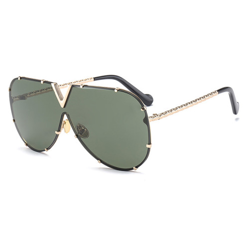 61816 Superhot Eyewear Men Women Pilot Sun glasses Brand Designer Steampunk Sunglasses