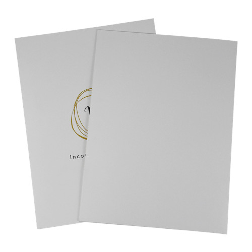 Cheap Custom Printed Logo A4 A5 Paper File Presentation Folder for File and Business Card