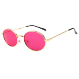 25533 Superhot Eyewear 2019 Vintage Men Women Sun glasses Retro Oval Metal Sunglasses