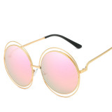 8048 Superhot Eyewear Oversized Round Double Rim Sun glasses Fashion Women Sunglasses