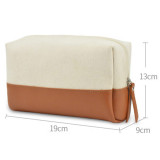 Fashion Wholesale Custom Logo pu leather  Travel Makeup Bag canvas Cosmetic Bags Women men
