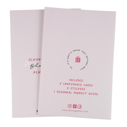 Custom Print Logo A5 Size School Kids Education Pink Paper Folder Envelope with Pocket