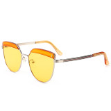 11732 Superhot Eyewear 2019 Fashion Ladies Pink Sun glasses Tinted Women Sunglasses