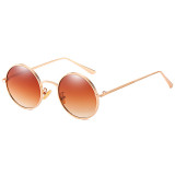 10061 Superhot Eyewear 2019 Retro Vintage Round Metal Sunglasses