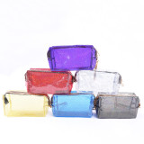Wholesale Custom logo Fashion Small Pvc Cosmetic Pouch Make Up Bag Beauty Case Makeup Bag Cosmetic Bags